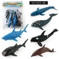 thumbnail image 2 of 6pcs/set Marine Biological Model Ocean Life Toy Education Sea Animal Toys, 2 of 6