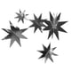 thumbnail image 5 of Juego de decoraciones de estrellas Advancent para el hogar Decoración colgante Colorido, 5 of 6