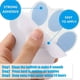 thumbnail image 5 of Pegatinas antideslizantes para bañera de uso generalizado, calcomanías adhesivas de fuerte adherencia para un baño seguro, lindas protuberancias en forma de diamante para un mayor agarre en, 5 of 6