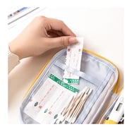 Mini Empty First Aid Bag – Portable Travel Medical Kit for Home, Office, Car, Camping, Hiking & Emergency Use, Red 18x13x2cm