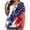 S0-Multicolor, variant on Independence Day Womens T Shirt Flags Plus Size USA Birthday Tunic Tops Casual Shirts Crewneck Clothes 5XL