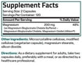 thumbnail image 4 of Bronson Magnesium Glycinate 200 MG per Serving Chelated for High Absorption, Gentle On Stomach, Non-GMO, 240 Vegetarian Capsules, 4 of 4