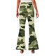 thumbnail image 4 of Pantalones largos con estampado de camuflaje para niñas, forro polar cálido, leggings casuales ligeramente acampanados, traje para niñas de 5 a 16 años., 4 of 6