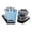 Light blue, variant on Sun Resistant Half Finger Outdoor Gloves Breathable Polyester Fabric Nonslip Grip