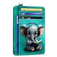 thumbnail image 1 of Tarjetero delgado Yonlevres Elephant con bloqueo RFID, 1 of 6