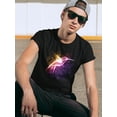 thumbnail image 2 of Cute Neon Hummingbird T-Shirt Men -Image by Shutterstock, Male Large, 2 of 4