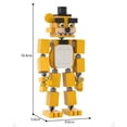 thumbnail image 1 of Creativo juego muñeca MOC bloques de construcción niños montaje de bricolaje conjunto modelo de ornamento de oso de juguete, para los niños, 1 of 7