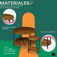 thumbnail image 3 of Mubson Set de Mesas de Centro Verona, 3 of 5