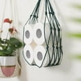 thumbnail image 2 of Promotions! Macrame Storage Rack Cotton Woven Magazine Organizer Netebook Newspapers Book Paper Towel Hanger Boho Wall Hanging Decorations, 2 of 5