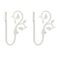 thumbnail image 1 of 2 ganchos para cortinas con forma de árbol, sujetacortinas para ventanas, ideales para la decoración del hogar. Estilo3 Blanco, 1 of 8