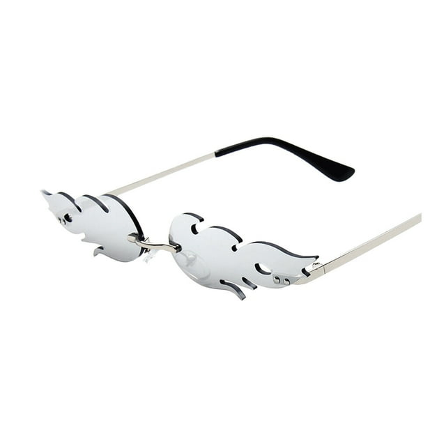 Flame Sunglasses Individual Stylish Novelty Different Shock-resistant Lightweight Durable for Fine Workmanship Colorful Exquisite Appearance Cool Glasses Type 7