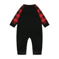 thumbnail image 5 of Pyjamas de Noël Bébé Noël Rayé Imprimé Combinaison à Manches Longues Vêtements de Famille Pyjamas Bébé Fille Pyjamas en Liquidation, 5 of 5