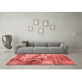 thumbnail image 3 of Ahgly Company Indoor Rectangle Patchwork Red Transitional Area Rugs, 7' x 10', 3 of 4