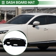 thumbnail image 2 of Alfombra de tablero antideslizante para interiores, cubierta del tablero para Mazda CX-3 2016-2022, poliéster negro azul, 2 of 7