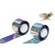 thumbnail image 1 of Paquete de 2 Tiras Repelentes de Aves Tira Holográfica para Aves Cinta Antipájaros 80 m x 2,4 cm Tira Repelente de Aves de Doble Cara para Oi, 1 of 5
