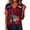 Deep Red, variant on JULMCOMO Women's Summer Tops 2026 Soccer Cup V Neck American Flag USA Soccer Jersey Short Sleeve Fan Wear Football Graphic Tees Navy 2XL