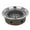 20cm, variant on Papaba BBQ Pan,Round Stainless Steel BBQ Grill Roast Mesh Net Non-stick Barbecue Baking Pan