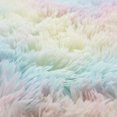 thumbnail image 2 of Yannee Rainbow Round Rug,60*60 cm Colorful Area Carpet,Fuzzy Plush Rug for Nursery Room,Cute Baby Room,Girls Bedroom, 2 of 8