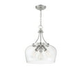 thumbnail image 2 of Octave 3-Light Pendant in Satin Nickel, 2 of 6