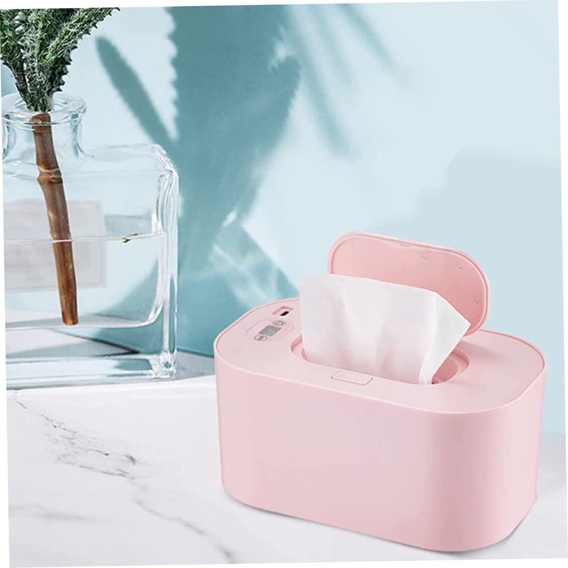 DERCLIVE Baby Wipe Warmer Diaper Warmer Large Capacity Top Heating