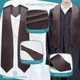 thumbnail image 5 of Endea Graduation Brown Graduation Stole, 5 of 7