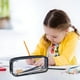 thumbnail image 1 of Estuche de PVC transparente de gran capacidad para estudiantes, organizador de útiles escolares de plástico duradero con cierre de cremallera, ideal para el aula de niñas y niños. Aestivo |, 1 of 7