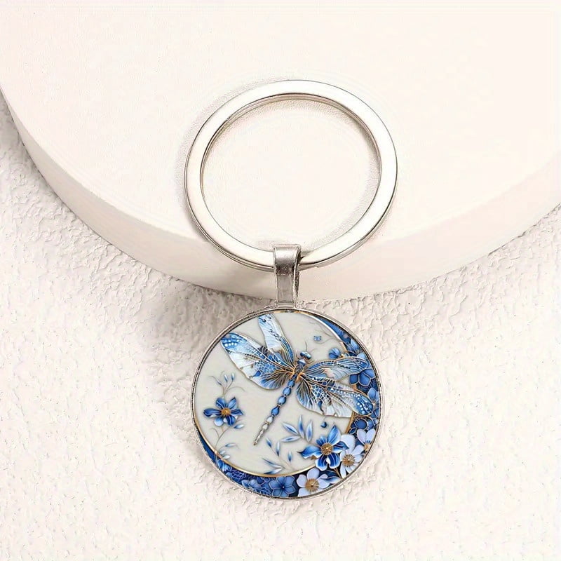 FASHION DRAGONFLY Keychain -Zinc Allay, Style, Fashion Accessories -Perifect Christmas and Holiday Gifts,1