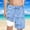 S-Sky Blue, variant on Rhuody Swim Trunks Fir Boy Cartoon Prints Swimming Shorts With Lace Up Elastic Waist Swimsuit Soft Bathing Suit Pink 10 Years