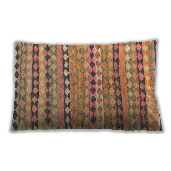 Ahgly Company Indoor Rectangular Contemporary Lumbar Throw Pillow, 13 inch by 19 inch