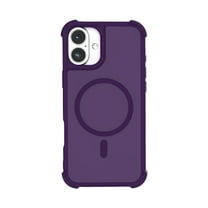 ELEHOLD for iPhone 15 Case,  Compatible with Mag Safe Accessories, Slim Thin Translucent Matte Shockproof Women Men Protective Case for iPhone 15,Purple