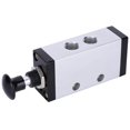 thumbnail image 4 of Mechanical G1/4-Inch Hand Valve Aluminum Alloy Shell Three-Way Switch XQ230622, 4 of 8