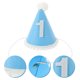 thumbnail image 4 of KAKOWELY 4 piezas de sombreros de fiesta para bebé, sombrero de primer cumpleaños, gorro de cumpleaños, accesorio de fotos para fiesta de primer cumpleaños, 4 of 4