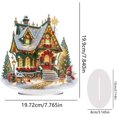 thumbnail image 3 of Kezqiaxn Christmas Decorations, Diy Tabletop Diamond Art Painting Kit, Home Stand Up Crystal Rhinestone Acrylic Table Top Ornament Decoration for Kitchen Mantle Shelf Office Home Decor, 3 of 7