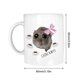 thumbnail image 2 of Taza de cerámica para beber la famosa taza de café de hámster con asa hace reír a todos, 2 of 8