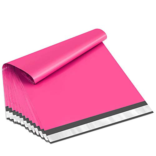 10x13 HOT PINK POLY MAILERS SHIPPING ENVELOPE MAILING BAG BOUTIQUE QUALITY 