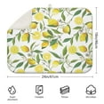 thumbnail image 2 of Dish Drying Mat for Kitchen Counter Lemon Absorbent Reversible Microfiber Kitchen Countertop Protector Dishes Pad Large 18x24 Inch, 2 of 5