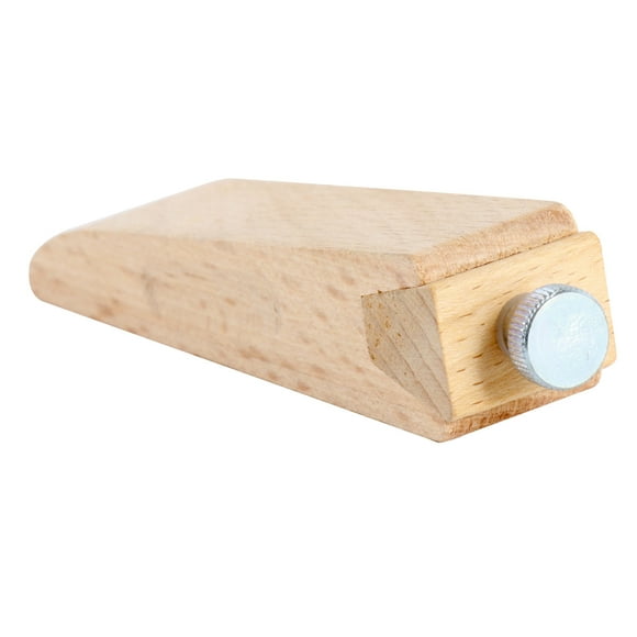 Bloque de retención de papel de lija de madera, herramientas de pulido artesanales para lijado y pulido de bricolaje