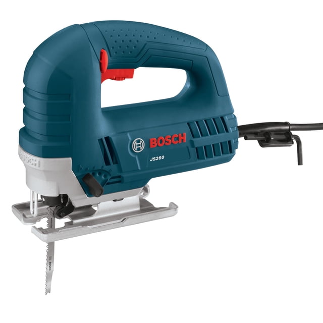 Sierra caladora BOSCH JS260 con mango superior, 6 A, motor de velocidad variable