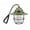 Green, variant on LED Camping Lantern Rechargeable, 4 Modes Infinitely Dimmable Light，Hanging Retro Light, Battery Powered IPX4 Waterproof Portable Outdoor Tent Electric Lamp