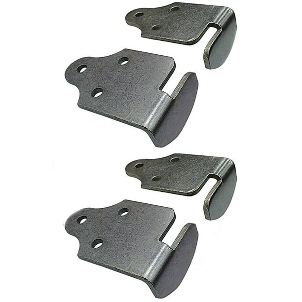Two Pair Stake Rack Connector Trailer Side Panel Corner Bracket