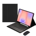 thumbnail image 1 of Funda con teclado táctil para Samsung Galaxy Tab S10 Lite/ S10 FE/ S9 FE de 10,9 pulgadas/Tab S9 de 11 pulgadas, con ratón - Teclado Bluetooth táctil magnéticamente desmontable, 1 of 8