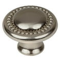 thumbnail image 2 of GlideRite 1.25 in. Round Beaded Cabinet Knob, Satin Nickel, 2 of 5