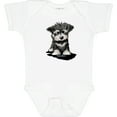 thumbnail image 3 of Inktastic Schnauzer Pup Boys or Girls Baby Bodysuit, 3 of 5