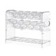 thumbnail image 1 of Puntoco Bandejas de alimentos de 3 niveles Contenedores de almacenamiento de alimentos 30 compartimentos Estante para alimentos Refrigerador Puerta lateral Bandeja para alimentos Gabinete, 1 of 4