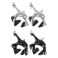 thumbnail image 3 of GLFILL Brake Blocks Calipers Caliper Brake Calipers Bright Color Waterproof Adjustable Seamlessly Fit Rim Practical Silver-front clip, 3 of 9