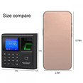 thumbnail image 3 of Polarstone Machine de Présence avec Empreinte Digitale, Mot de Passe, Horloge pour Employé avec Scan de Doigt, RFID et Épingle, 3 of 5