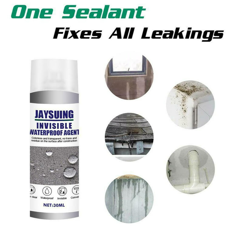 30ml Anti-Leaking Sealant Spray Mighty Sealant Spray Super Polymer Seal  Spray Invisible Waterproof Agent 