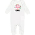 thumbnail image 2 of Inktastic First Birthday Owl 1 Year Old Girl Baby Romper Coveralls, 2 of 4