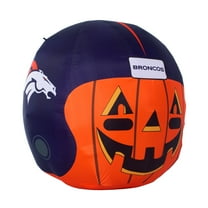 Denver Broncos 4' Inflatable Jack-O'-Helmet