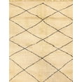 thumbnail image 1 of Ahgly Company Indoor Rectangle Abstract Sun Yellow Solid Area Rugs, 7' x 9', 1 of 6